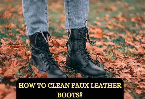 fake leather shoe smell|clean faux leather boots.